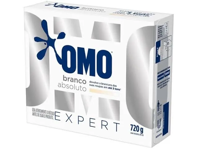 OMO em Pó Branco Absoluto 720g