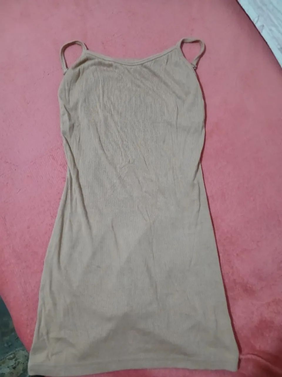 Vestido Nude tamanho P Veste 34 e 36 - Foto 2