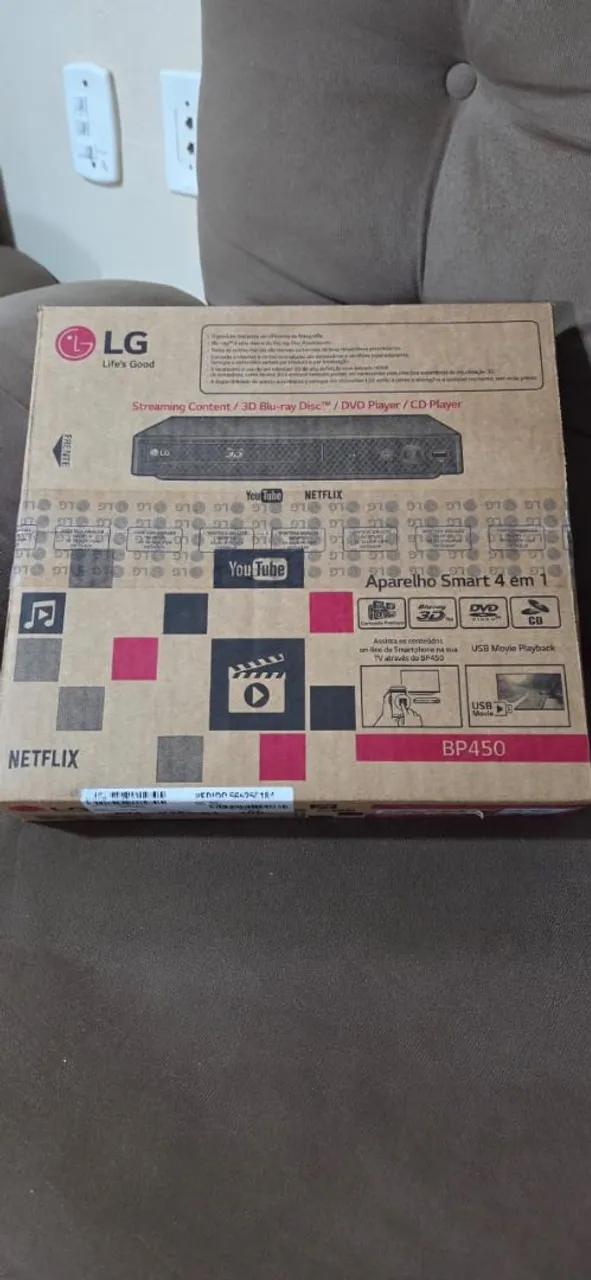 LG BP450 - Aparelho Smart 4 em 1 - Novo