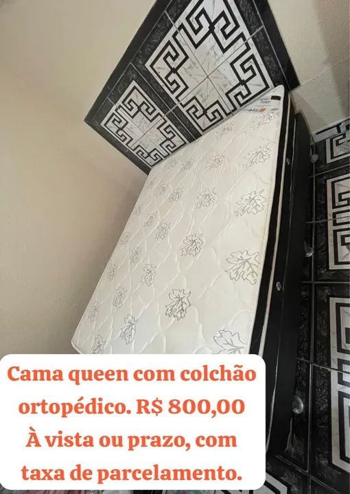 Cama Queen Ortopédica