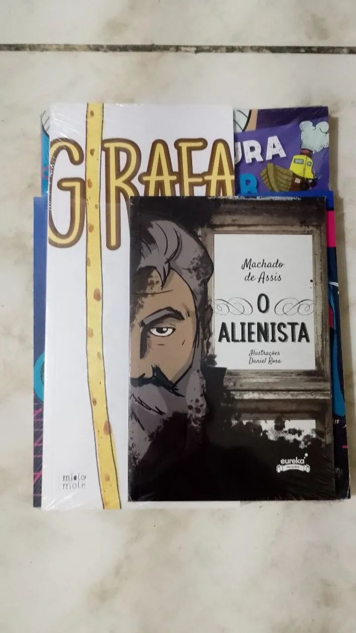 Kit EUREKA - O Alienista - Machado de Assis