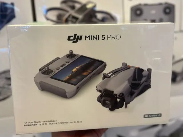 Lacrado Drone DJI Mini 5 Pro Fly More Combo Plus Anatel