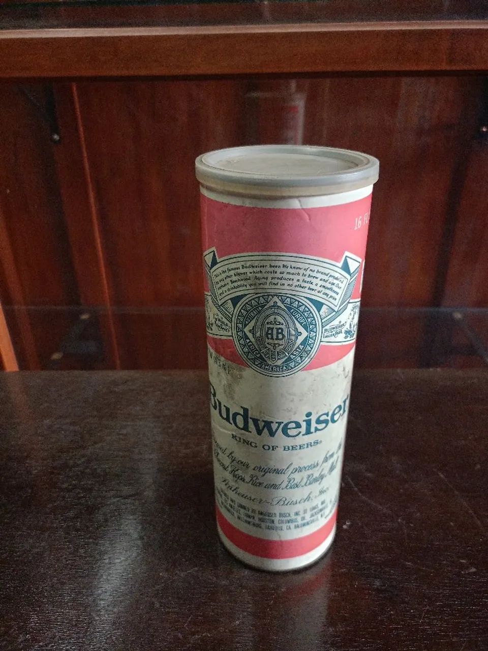 Telefone lata de cerveja Budweiser  - Foto 4