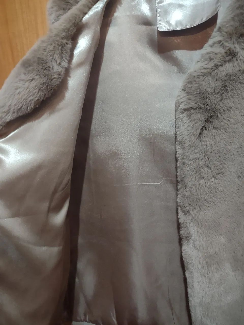 Colete de pelo, com bolso, G - Foto 5
