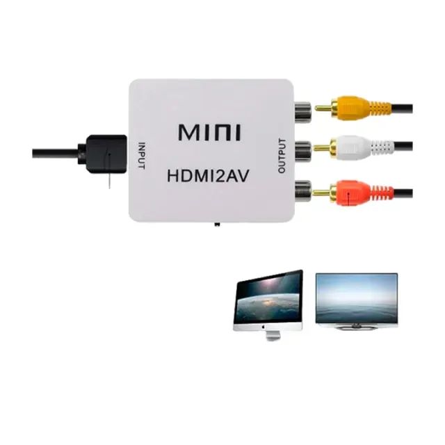 Conversor Hdmi para Video 3RCA 2AV - WZetta - Foto 2