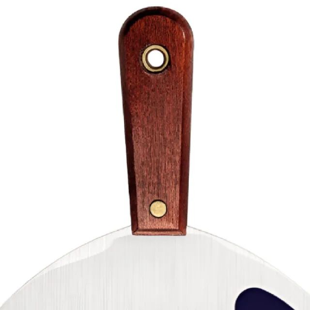 Espatula de Aço Inox com Cabo de Madeira 20cm Atlas AT6155/22 - Foto 3