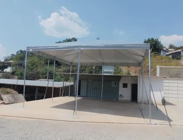 Tenda Piramidal 8x8 Galvanizada A Fogo - Foto 2