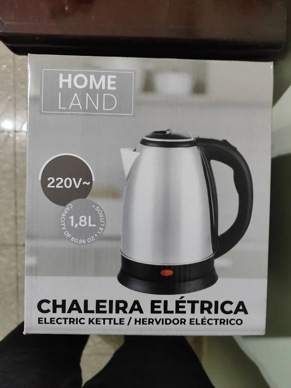 Chaleira elétrica homeland
