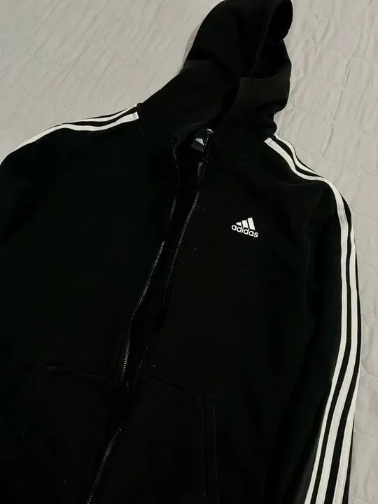 Casaco Moletom Adidas - Foto 2