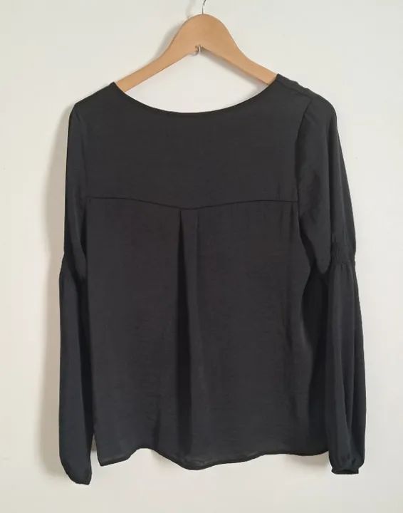 Blusa Bata Manga Longa Feminina Forever 21 - Foto 3