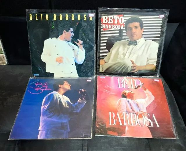 4 Discos Beto Barbosa - Vinil LP 