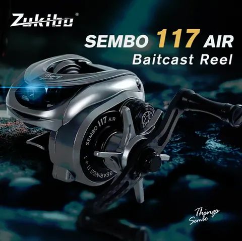 Carretilha de pesca ultraleve 117g, "Manivela lado direito"