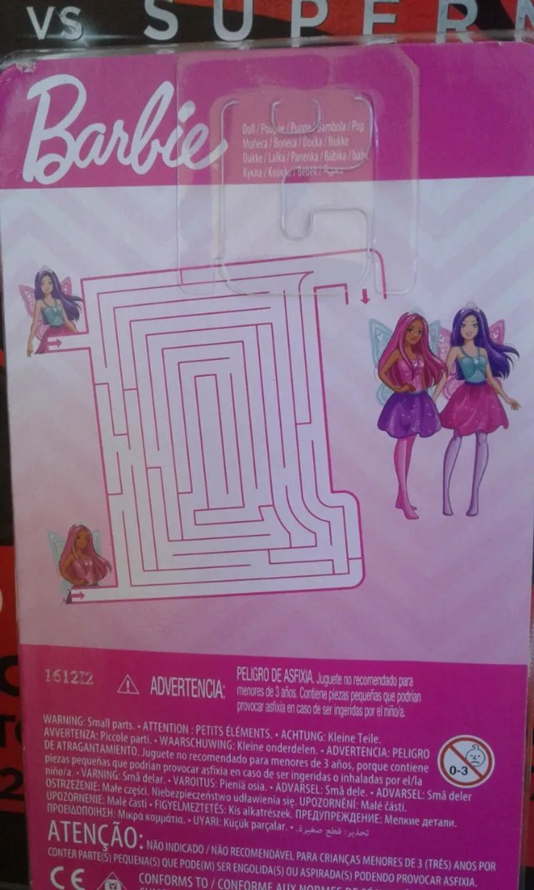Boneca Barbie Fada Morena Mattel Nova Lacrada  - Foto 4