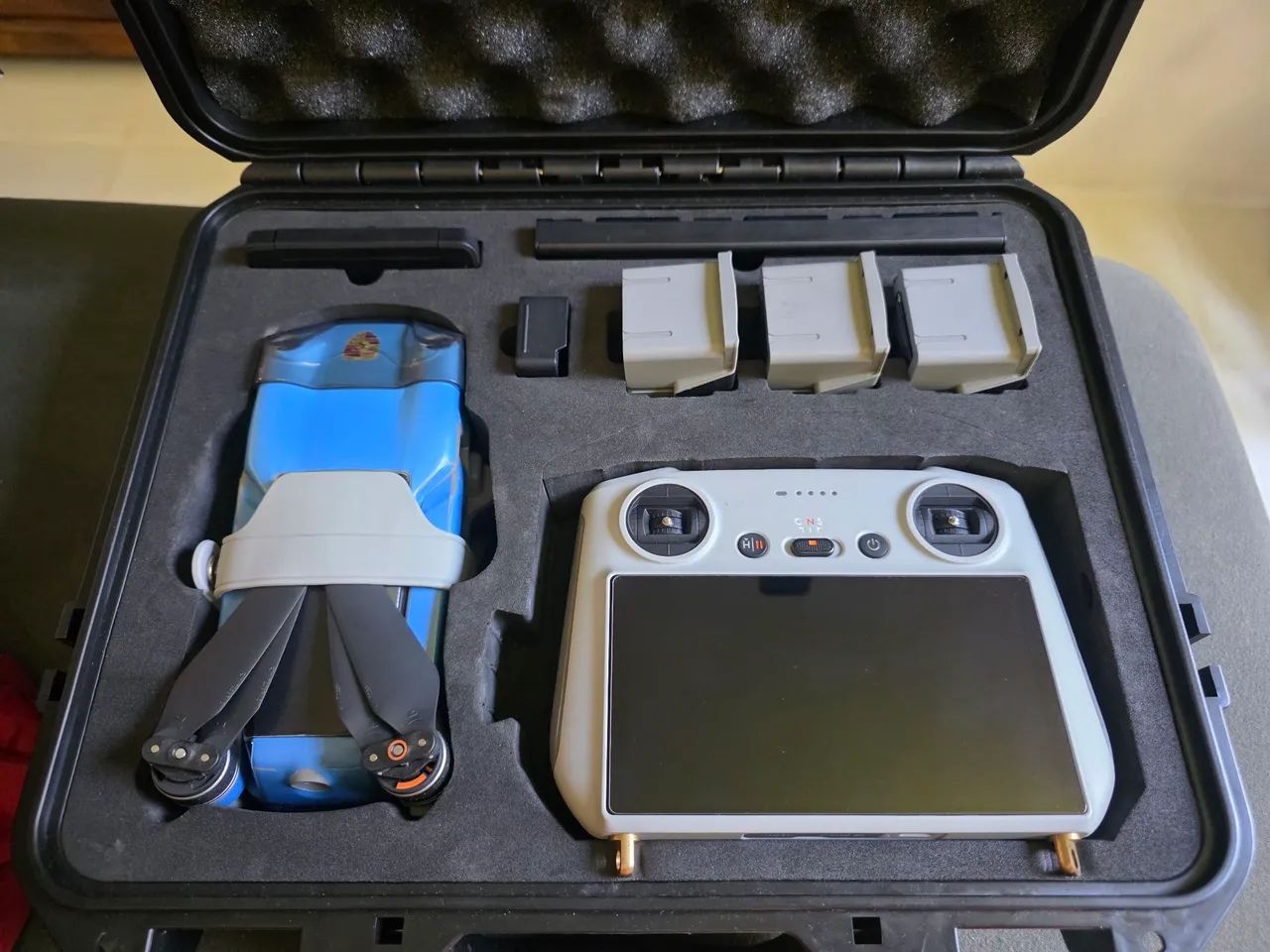 Drone dji air 2s em perfeito estado pouquíssimo uso aceito trocas  - Foto 2