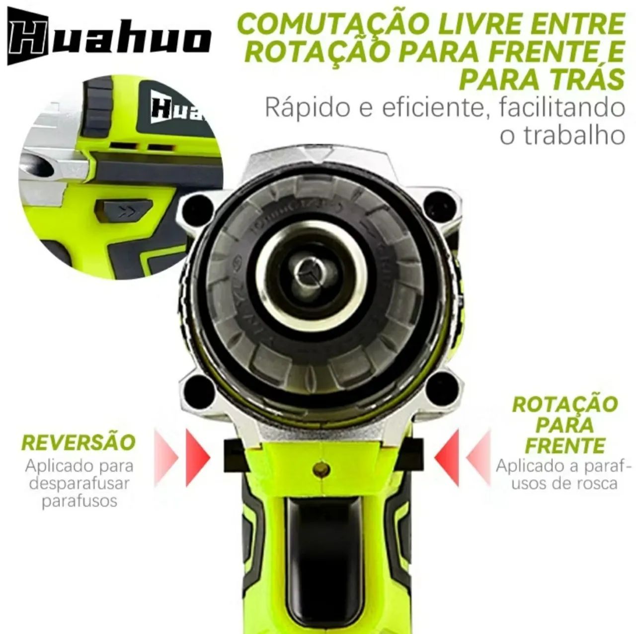 Furadeira e parafusadeira Sem Fio - Foto 4