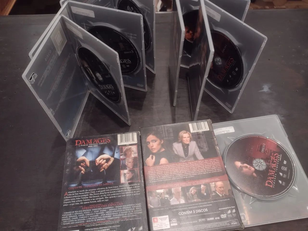 DVDs Damages - 1ª e 2ª Temporada - Foto 2