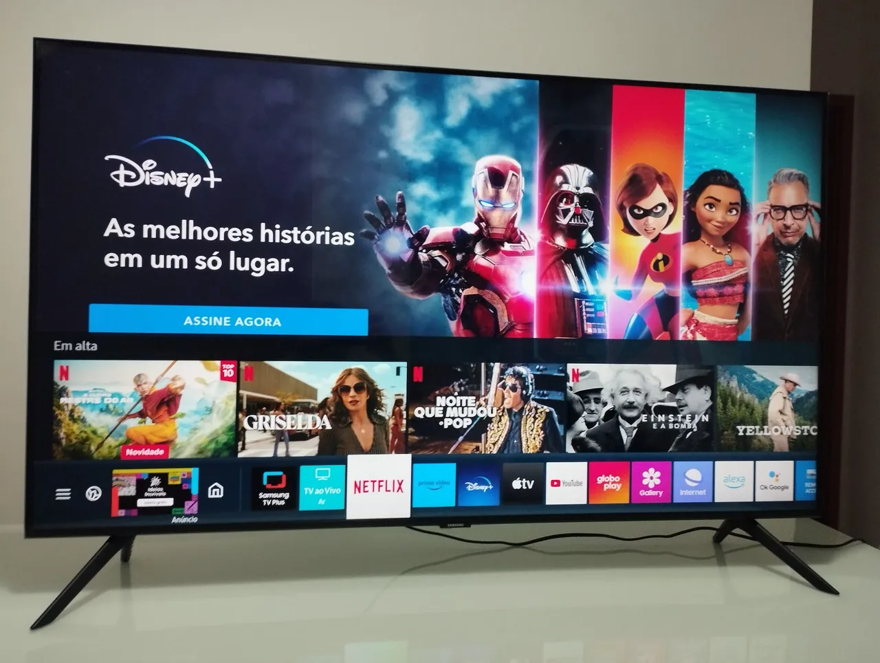 Smart TV 50 Samsung 4K - Impecável!
