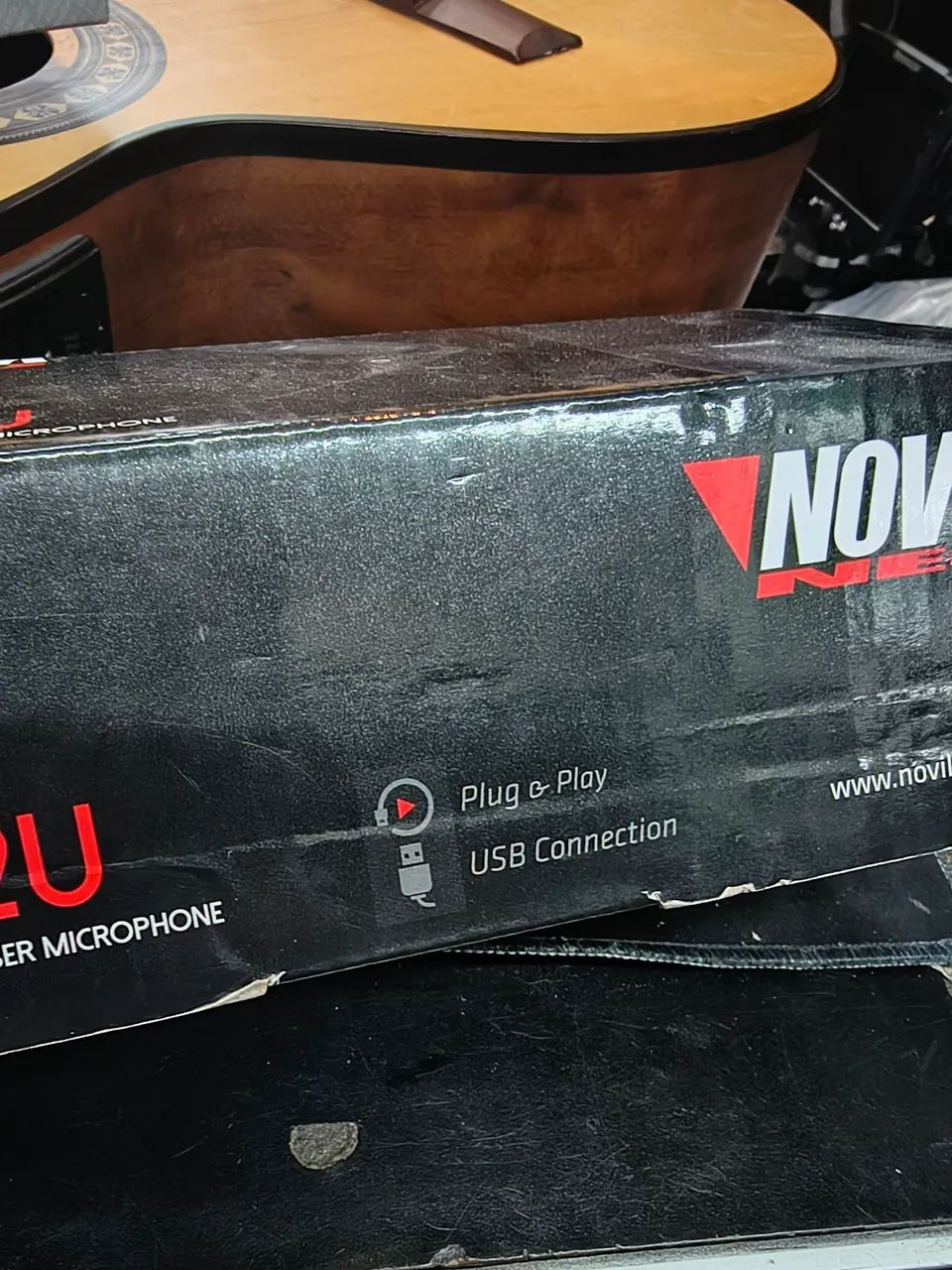 Microfone condensador Novak USB gravações home Studio  - Foto 4