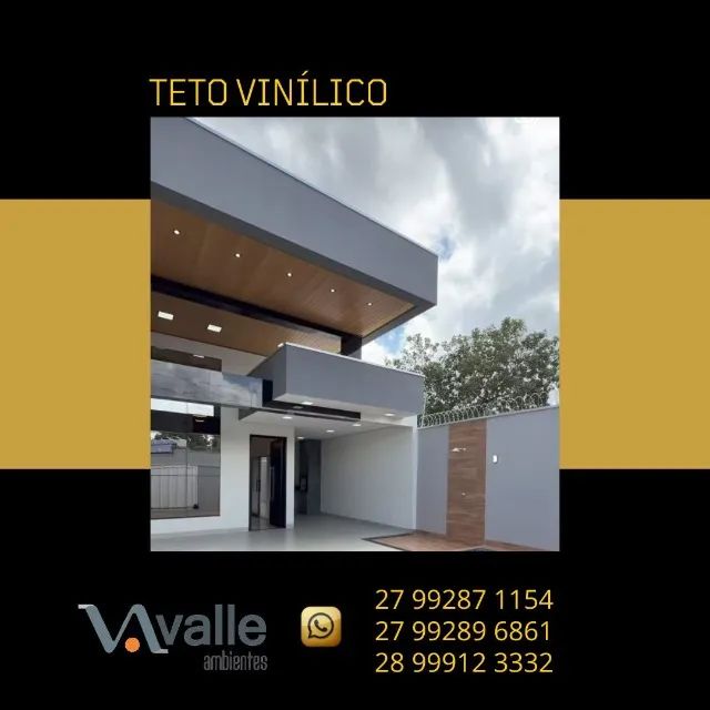 Forro Teto VinilicoWood - Teto ou Paredes - Foto 3