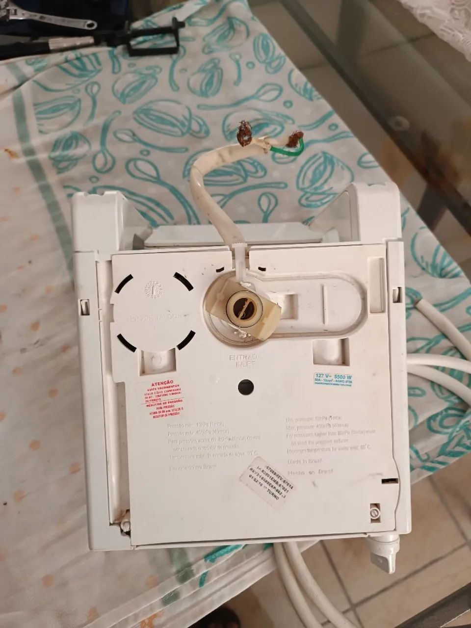 Chuveiro Elétrico Lorenzetti Acqua Ultra 127 V 5500w 50 A - Foto 4