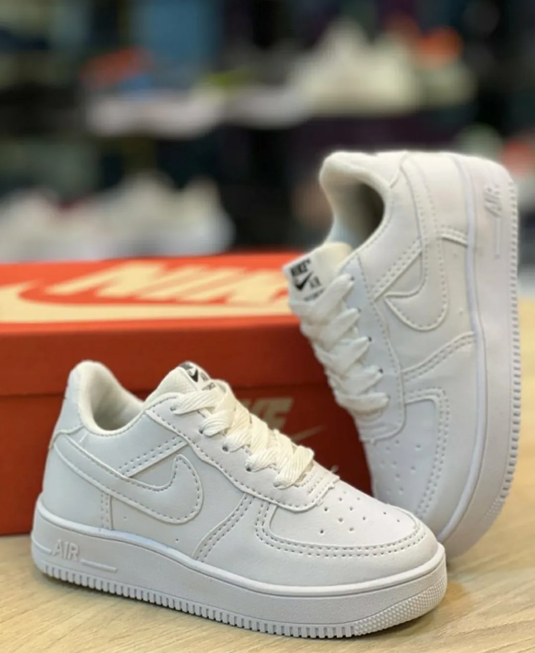 Tênis Infantil Nike Air Force 1 Branco
