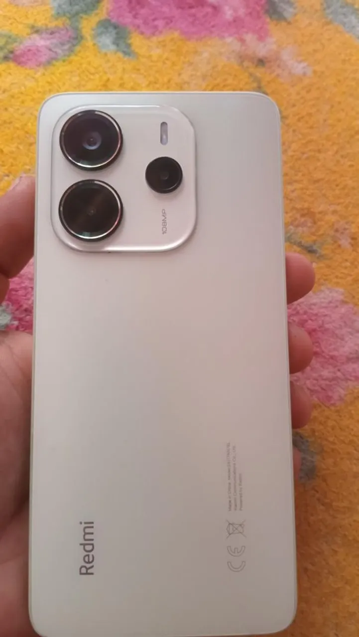 Redmi note 14 novinho 256gb 4 capinha novas película 3d ?