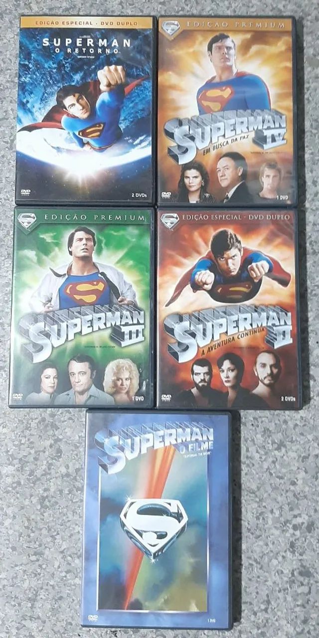 Coleção Superman em DVD original, Leia a descrição. - Foto 2