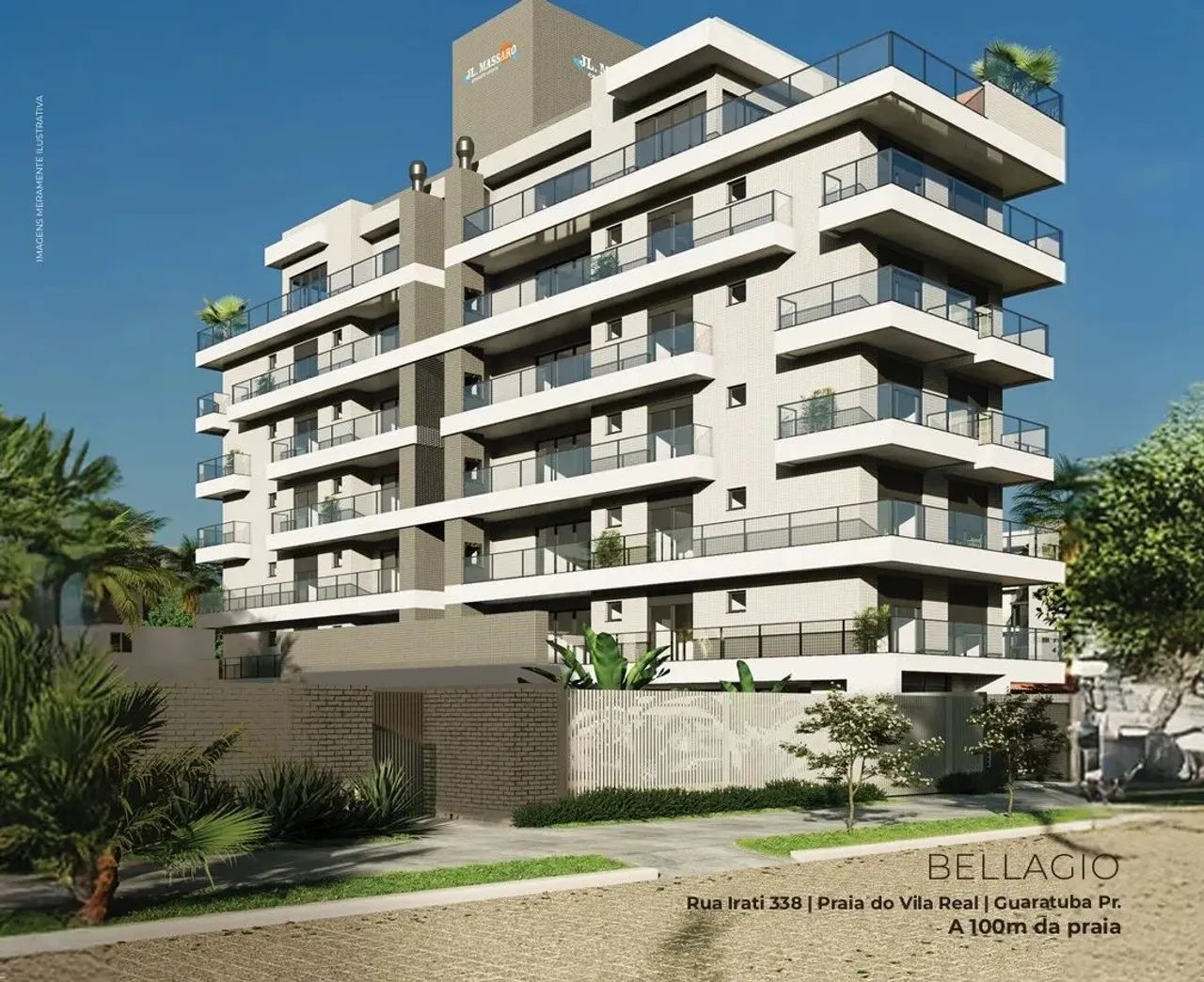 Apartamento para Venda em Guaratuba, Centro, 3 dormitórios, 3 suítes, 2 banheiros, 2 vagas