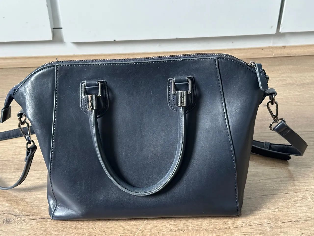 Bolsa Mr. Cat Azul Marinho - Foto 3