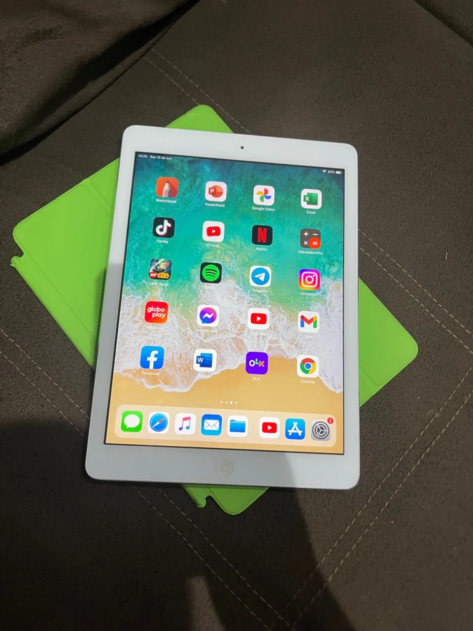 iPad Air Wi-Fi + Chip Aceito cartão