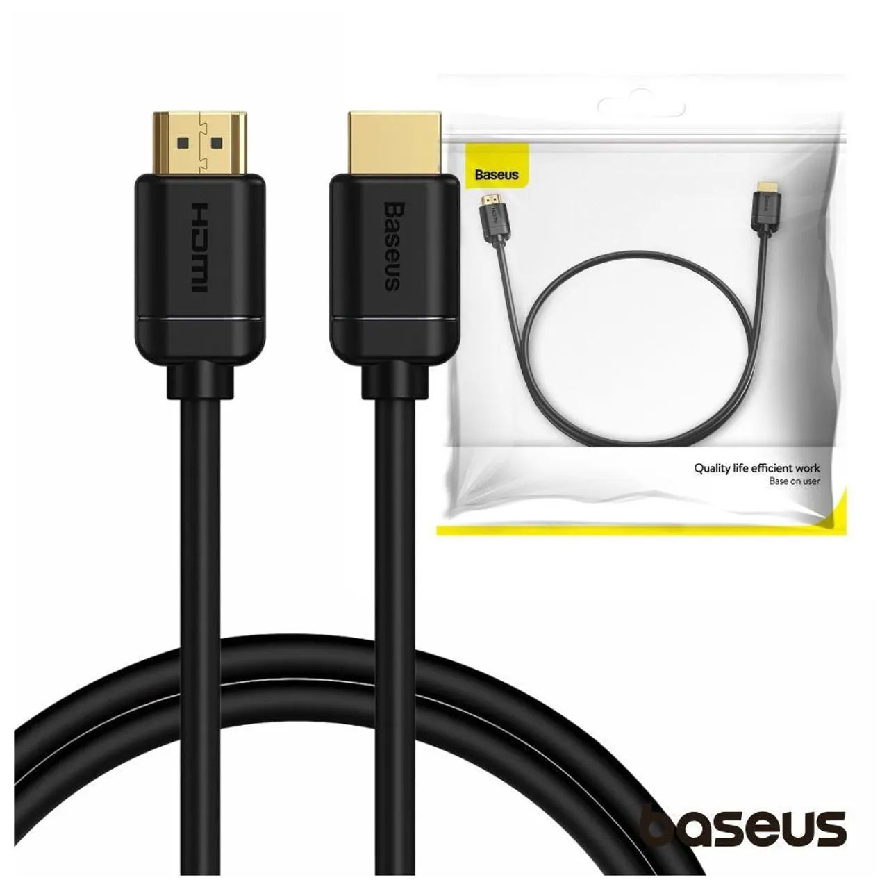 Cabo HDMI Baseus 4k 2metros 