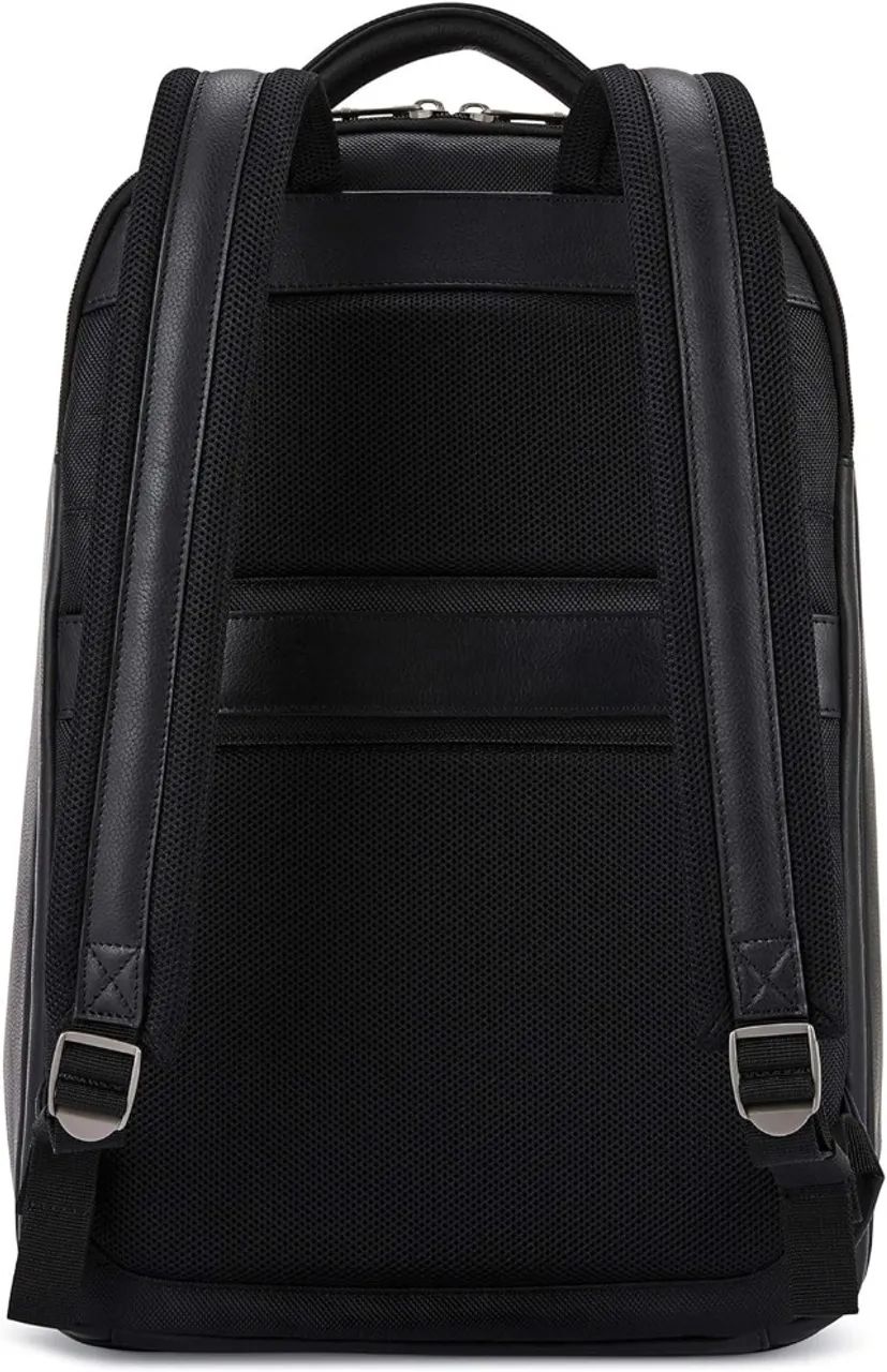 Mochila Clássica Couro Legítimo Samsonite 126037-1041 Unisex - Foto 2