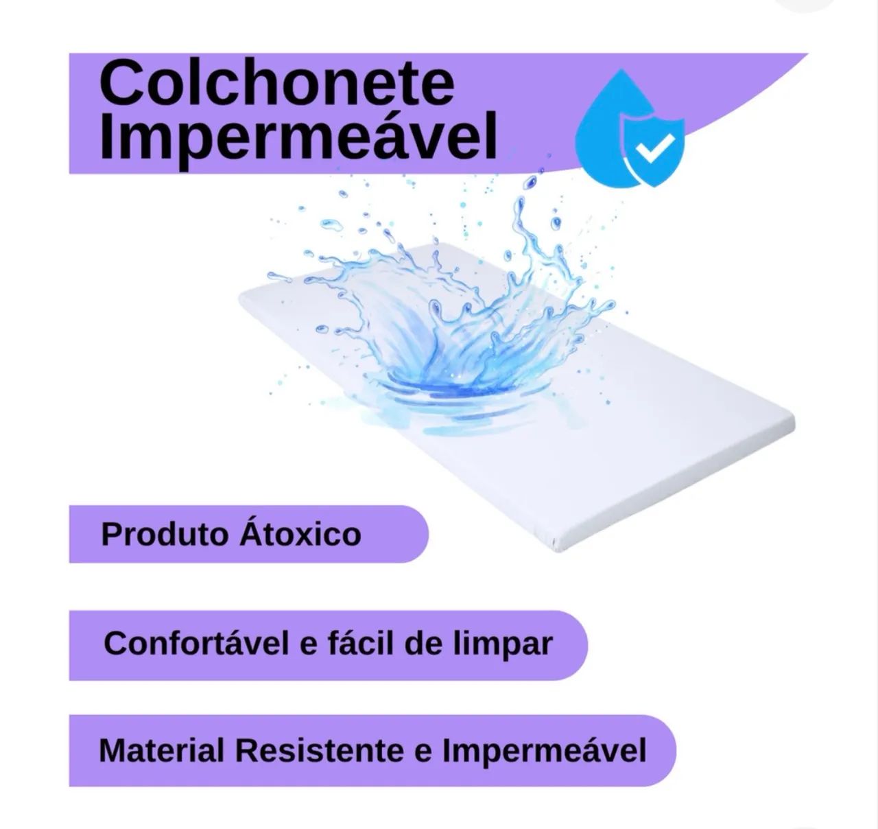 Trocador Bebê Fralda Fraldário De Parede Retrátil Dobrável Colchonete Dgi - Foto 5