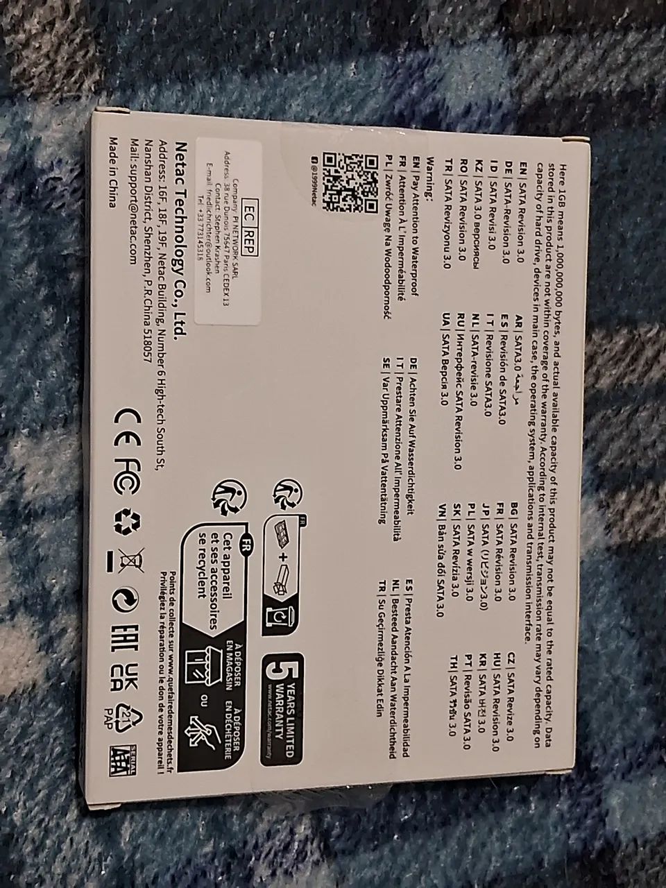 SSD 128 GB lacrado novo64739264249090121