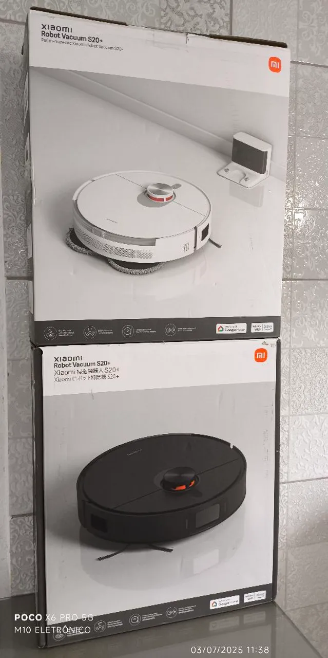 Robô Aspirador Xiaomi Robot Vacuum S20+