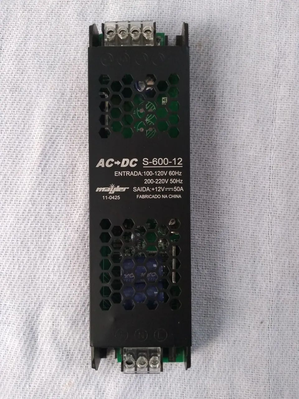 FONTE CHAVEADA 12V/50A64520766534531123