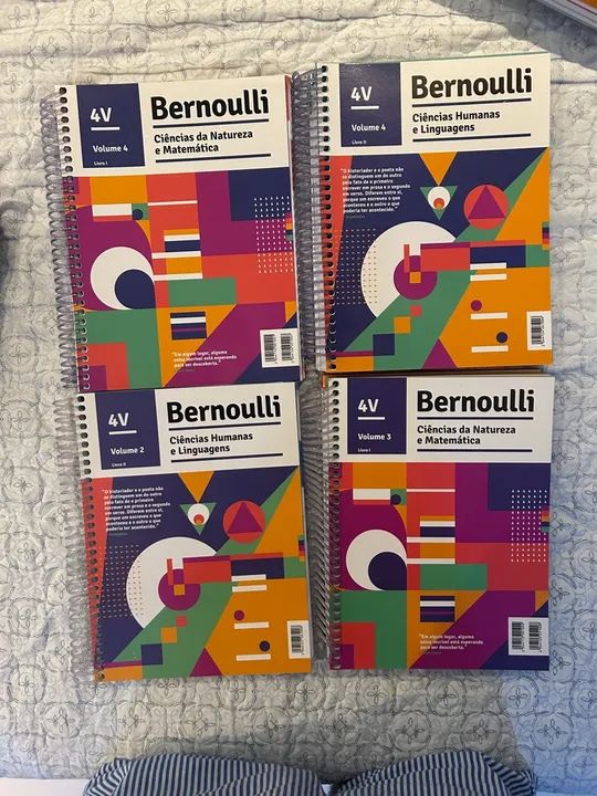 Livros Bernoulli 4V - Completo (Volumes 1, 2 e 3) - Foto 2