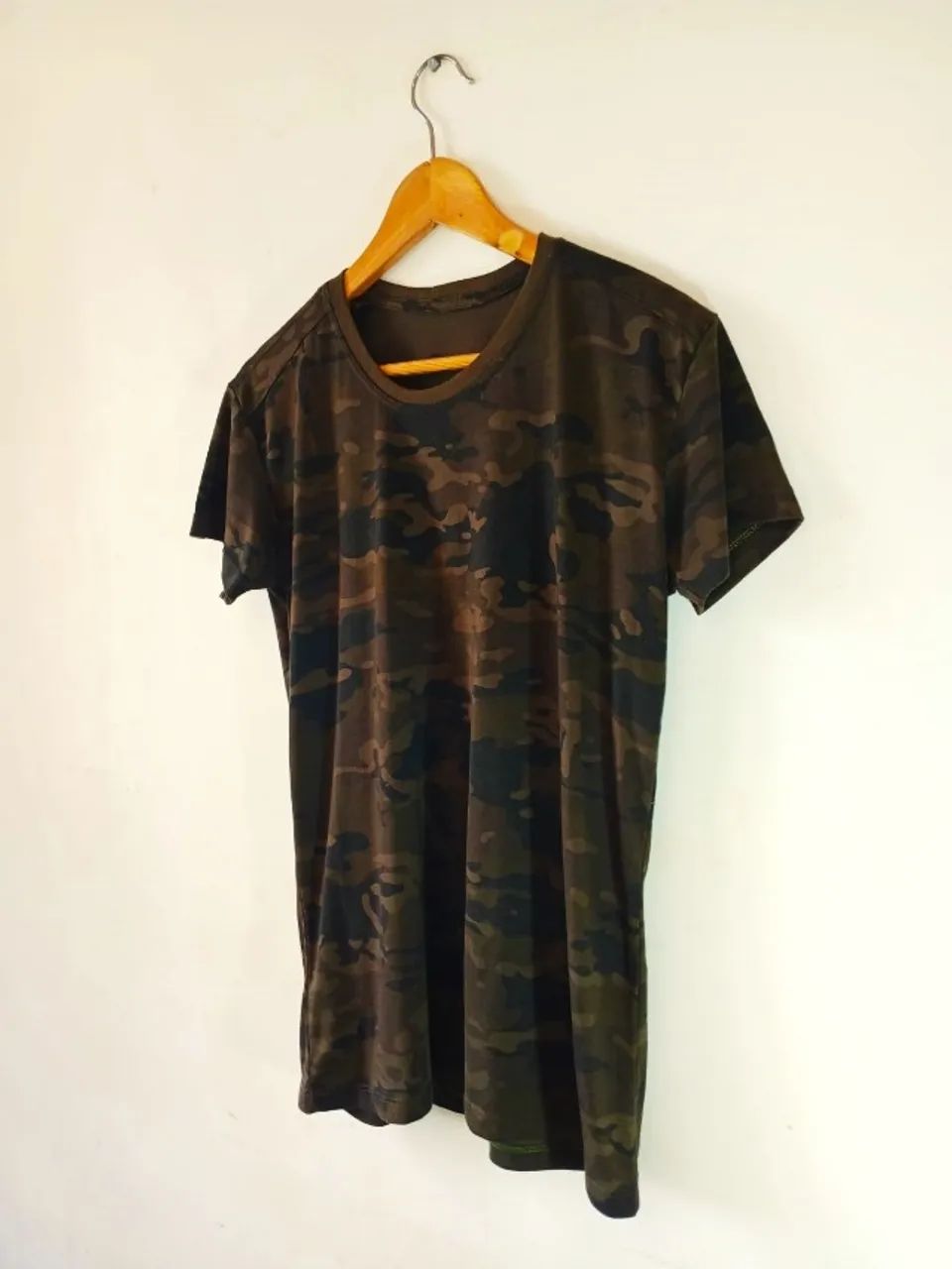 Camisa do Exército - Estilo Tático que Valoriza os Braços - Foto 3