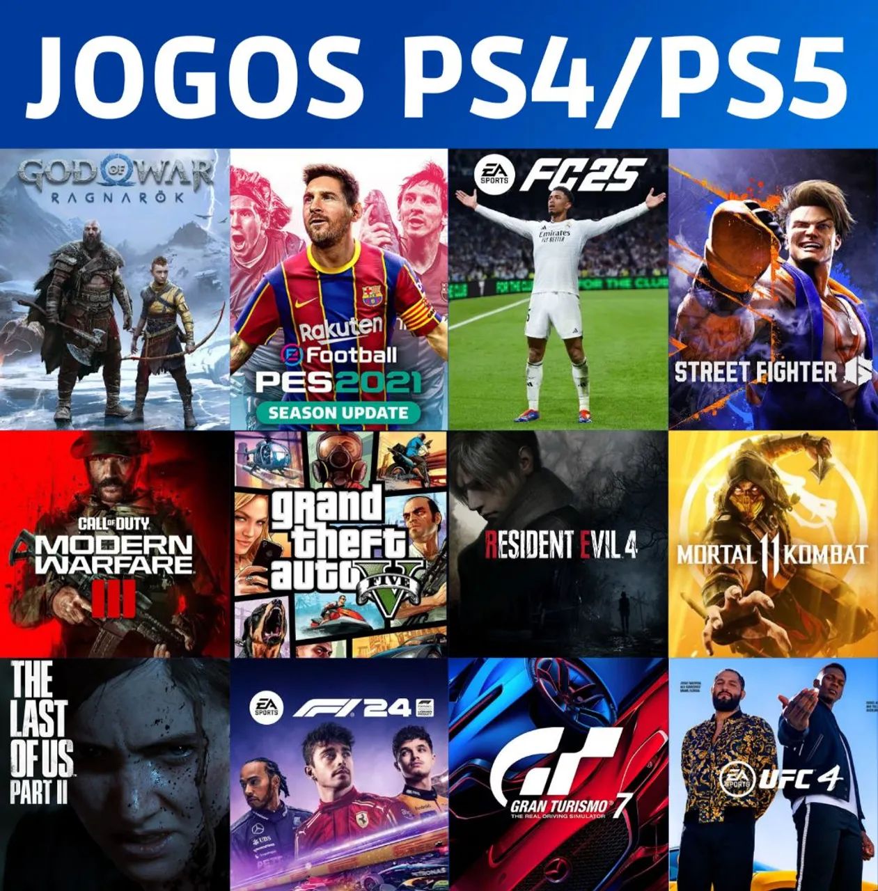 JOGOS - PS4/PS5
