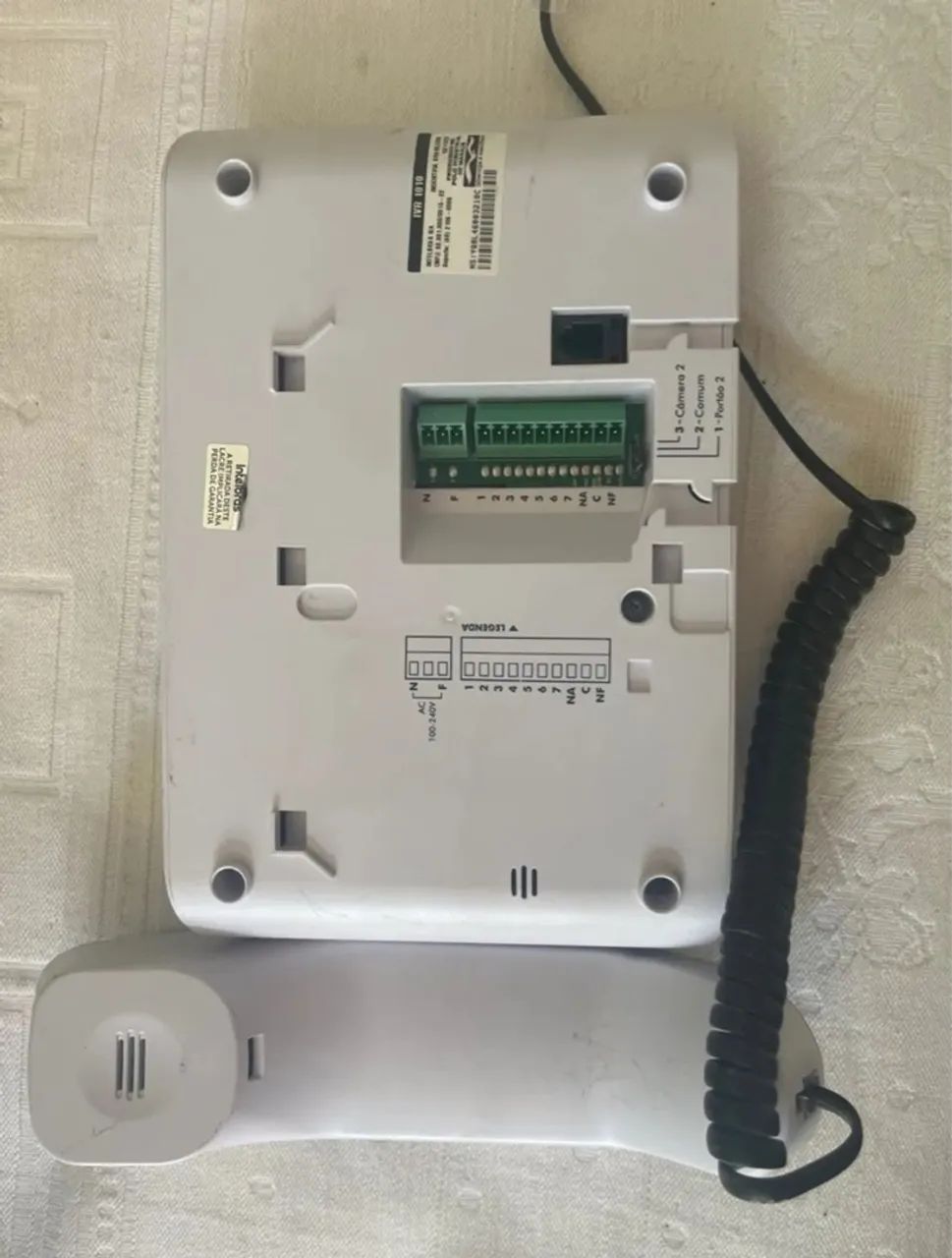 Kit Interfone Vídeo Intelbras IVR 1010 - Foto 2