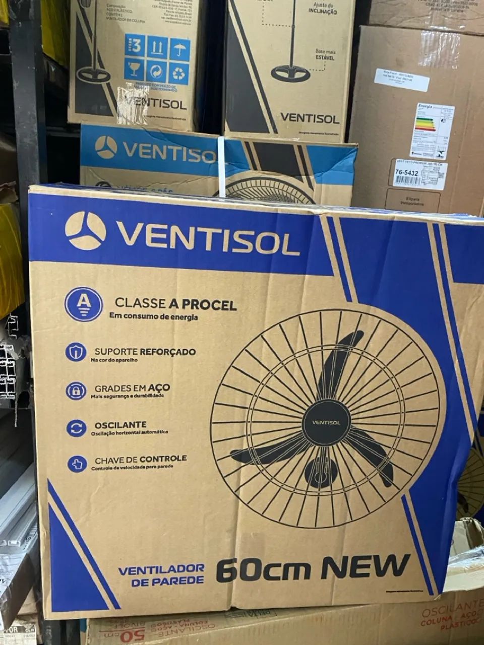 Ventilador de Parede 60cm NEW Ventisol - Foto 2
