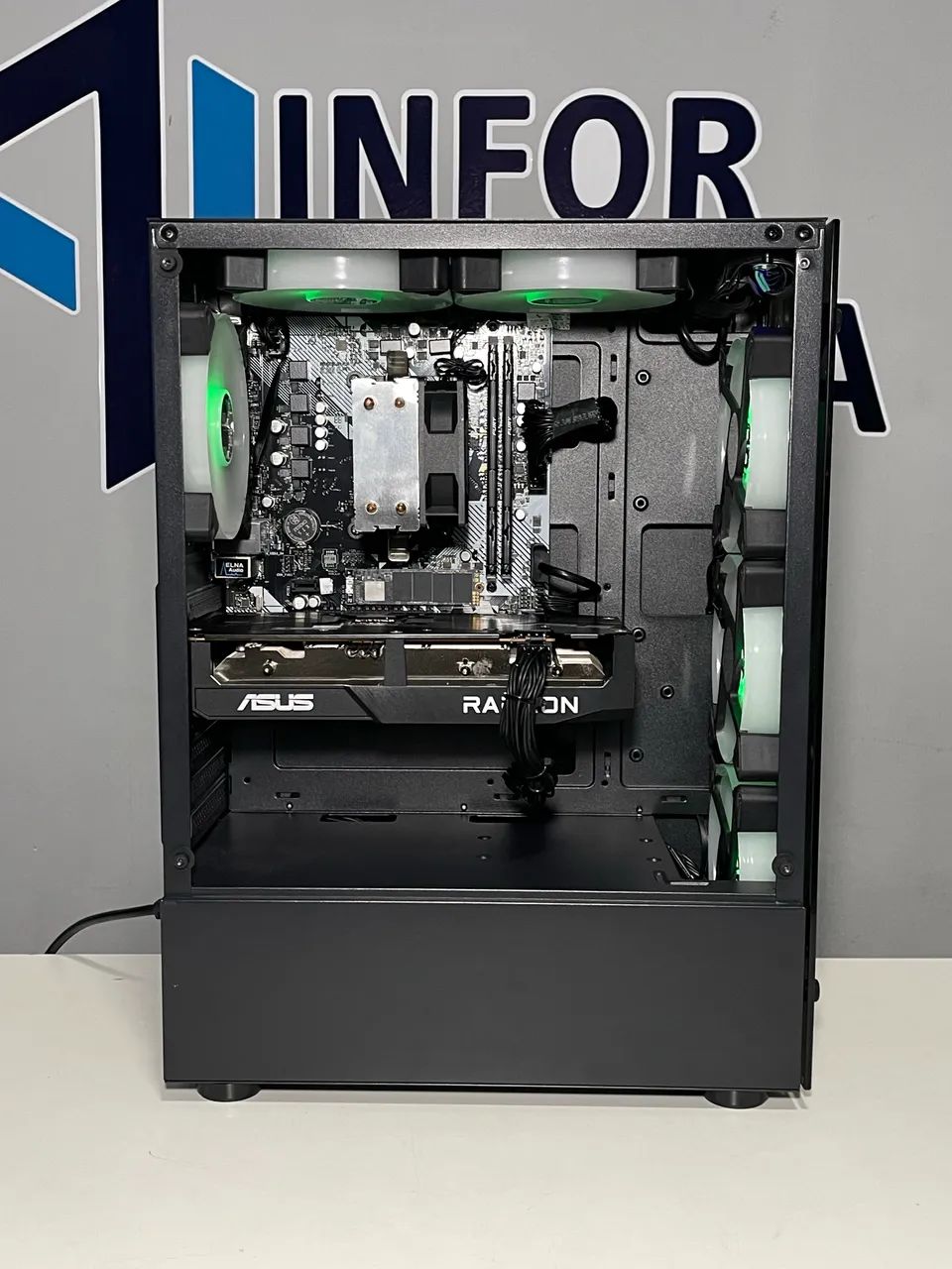 PC Gamer Ryzen 5 4600G / RX6600 8GB - Foto 6