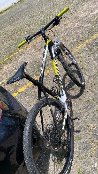 Bicicleta Scott carbono ( somente venda  ) 5 MIL PRA VENDER RÁPIDO !!! Não entrego !!! - Foto 4