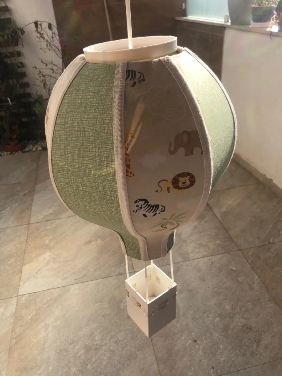 Luminária Infantil de Balão - Safari