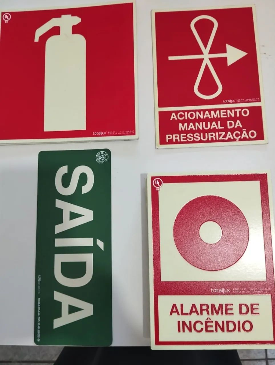 Placas de Sinalização