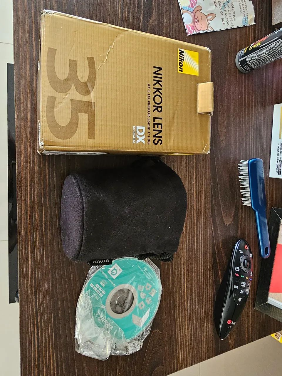 Lente Nikon AF-S NIKKOR 35mm 1:1.8G DX - Foto 5