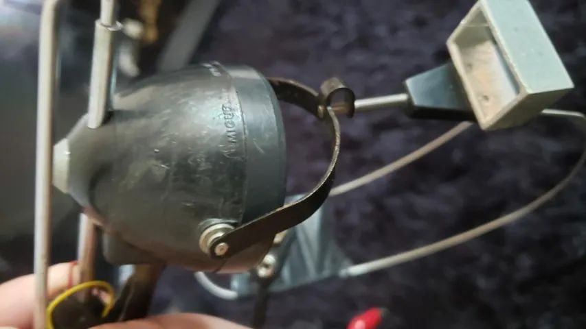 antigo mono fone telefonista e radio amador da marca miguelão vintage - Foto 4