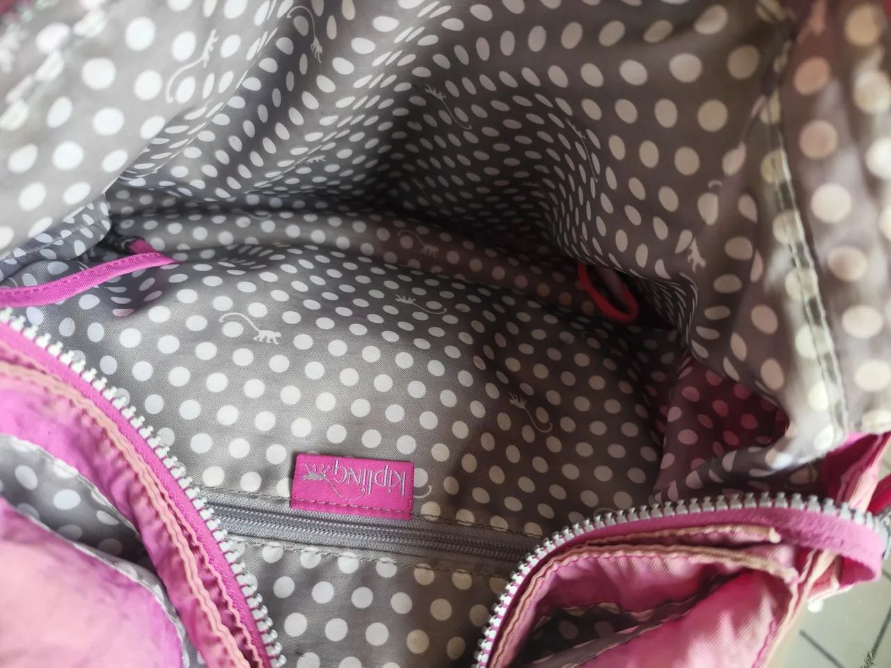 BOLSA KIPLING ROSA + CHAVEIRO MACAQUINHO - Foto 3