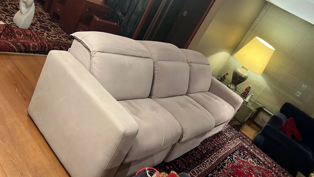Sofá elétrico semi-novo em excelente estado - Foto 4