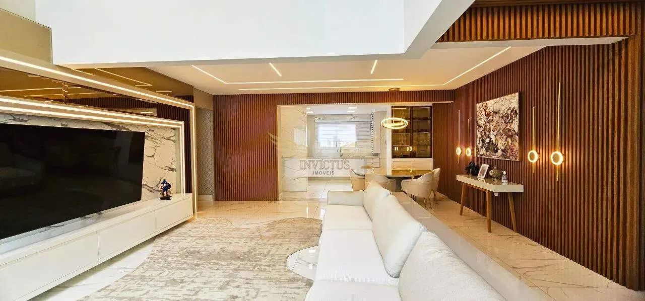 Duplex Mobiliado com 3 Quartos no Condomínio Vertice para Comprar, 324m² - Campestre, Sant - Foto 2